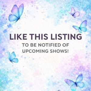 🦋 Like This Listing for Live Show Notifications 🦋